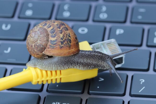 Slow internet