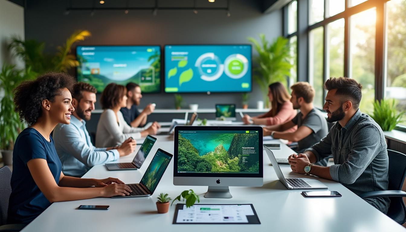 découvrez comment une agence web en martinique contribue au développement durable à travers des solutions numériques innovantes. explorez l'impact positif du numérique sur l'environnement et la société, et apprenez comment ces initiatives locales favorisent un avenir plus responsable et éco-responsable.