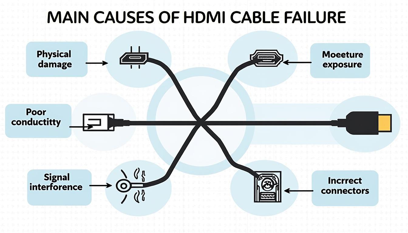 découvrez les principales causes qui entraînent un câble hdmi défectueux et apprenez à éviter les pannes courantes pour garantir une connexion optimale entre vos appareils.