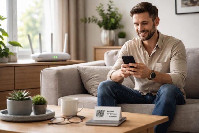 découvrez comment partager facilement et en toute sécurité votre mot de passe freewifi avec vos invités, sans compromettre la confidentialité de votre réseau.