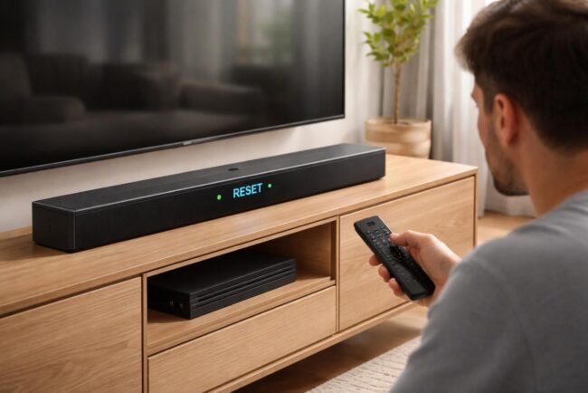 découvrez comment réinitialiser rapidement votre barre de son samsung pour résoudre efficacement tous vos problèmes audio et retrouver un son optimal.