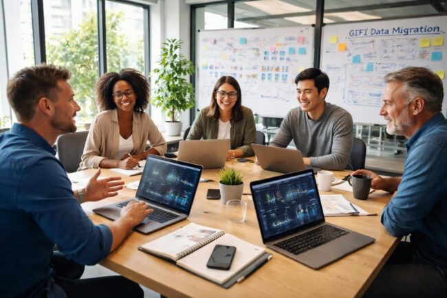 découvrez les témoignages de professionnels de l'industrie sur la migration informatique de gifi, ses défis et ses réussites.