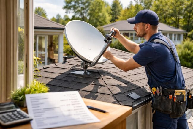 découvrez le prix d’une parabole satellite, avec ou sans installation, pour choisir la meilleure option adaptée à votre budget et vos besoins.