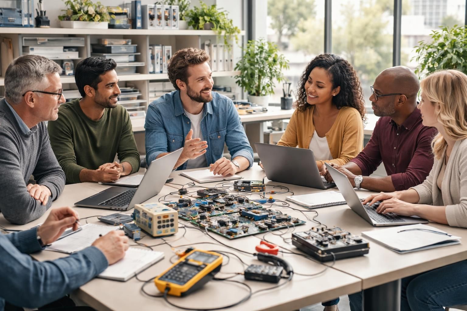 rejoignez mon club elec pour échanger et apprendre avec des professionnels passionnés de l'électricité, partagez vos expériences et développez vos compétences.