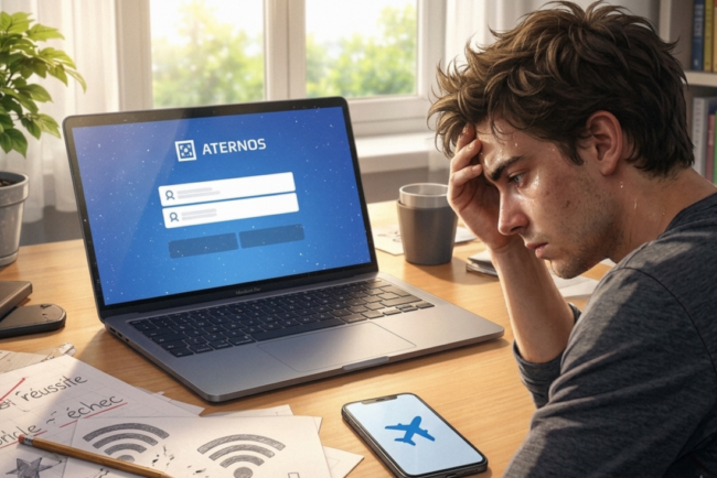problèmes identification sur Aternos