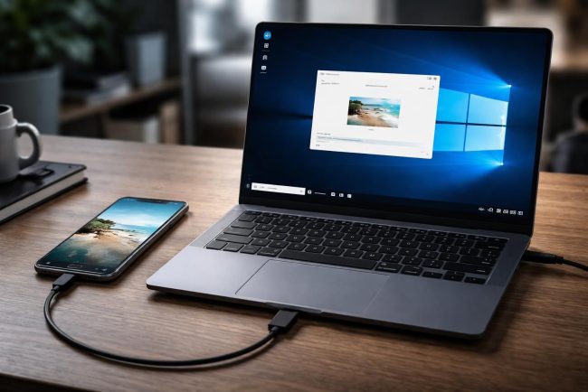 découvrez les étapes simples et efficaces pour transférer une photo depuis un smartphone samsung vers un pc sous windows 10, avec des méthodes adaptées à tous les utilisateurs.